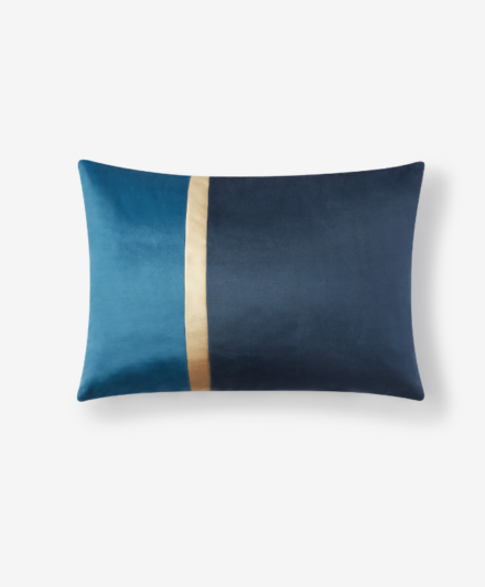 cuscino decorativo blu navy