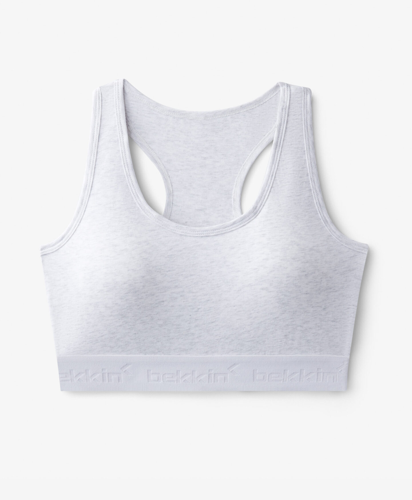 reggiseno sportivo bekkin grigio