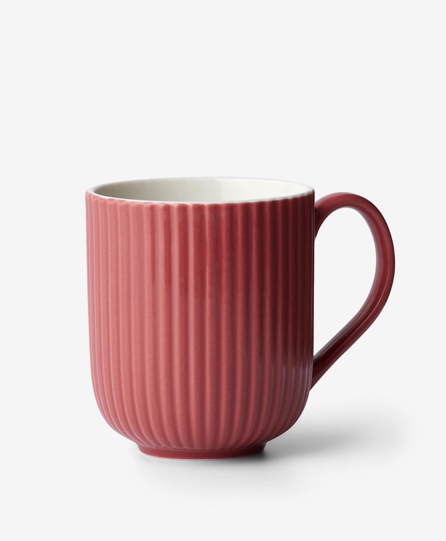 tazza in ceramica rosa