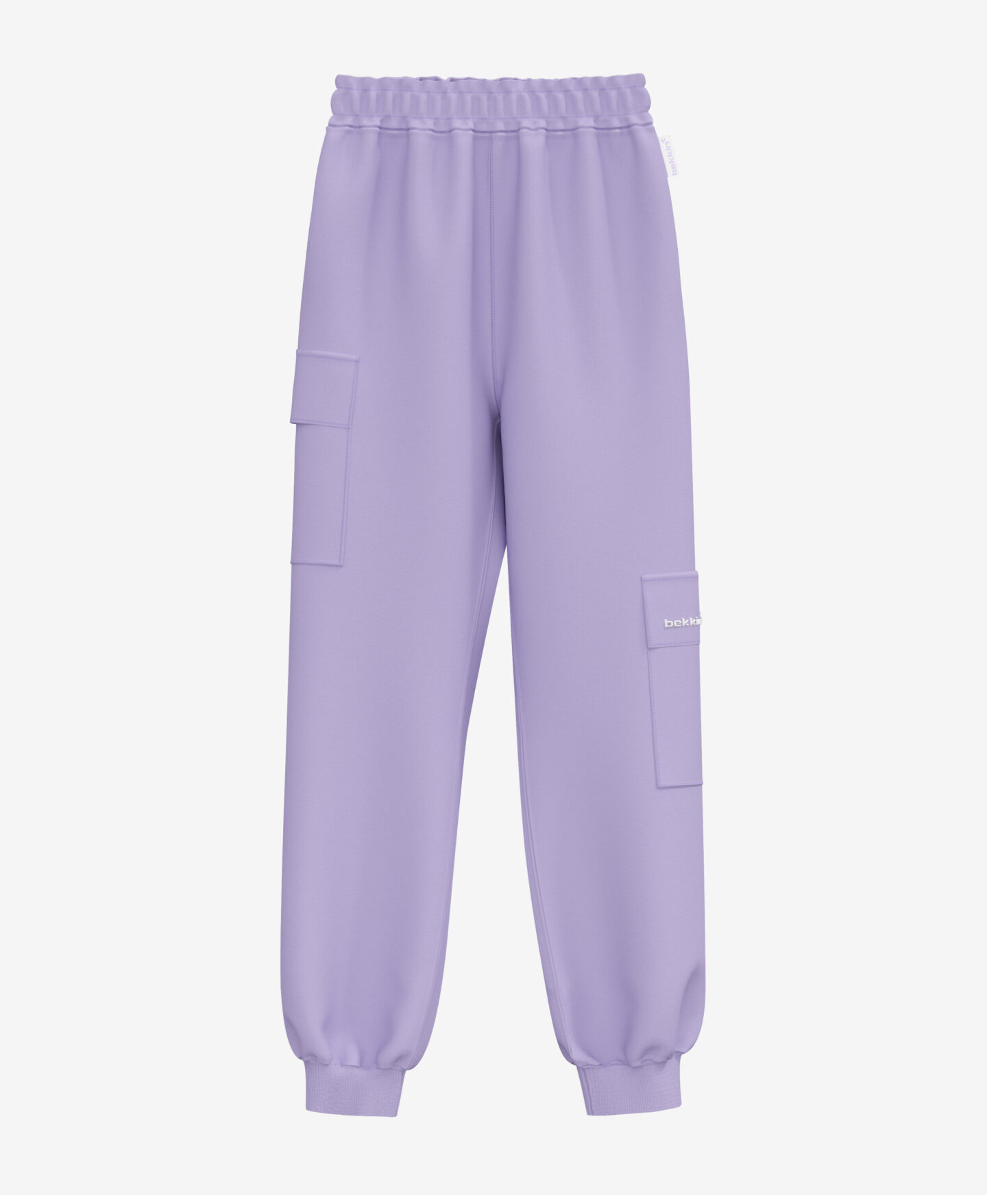 pantaloni cargo da bambina viola