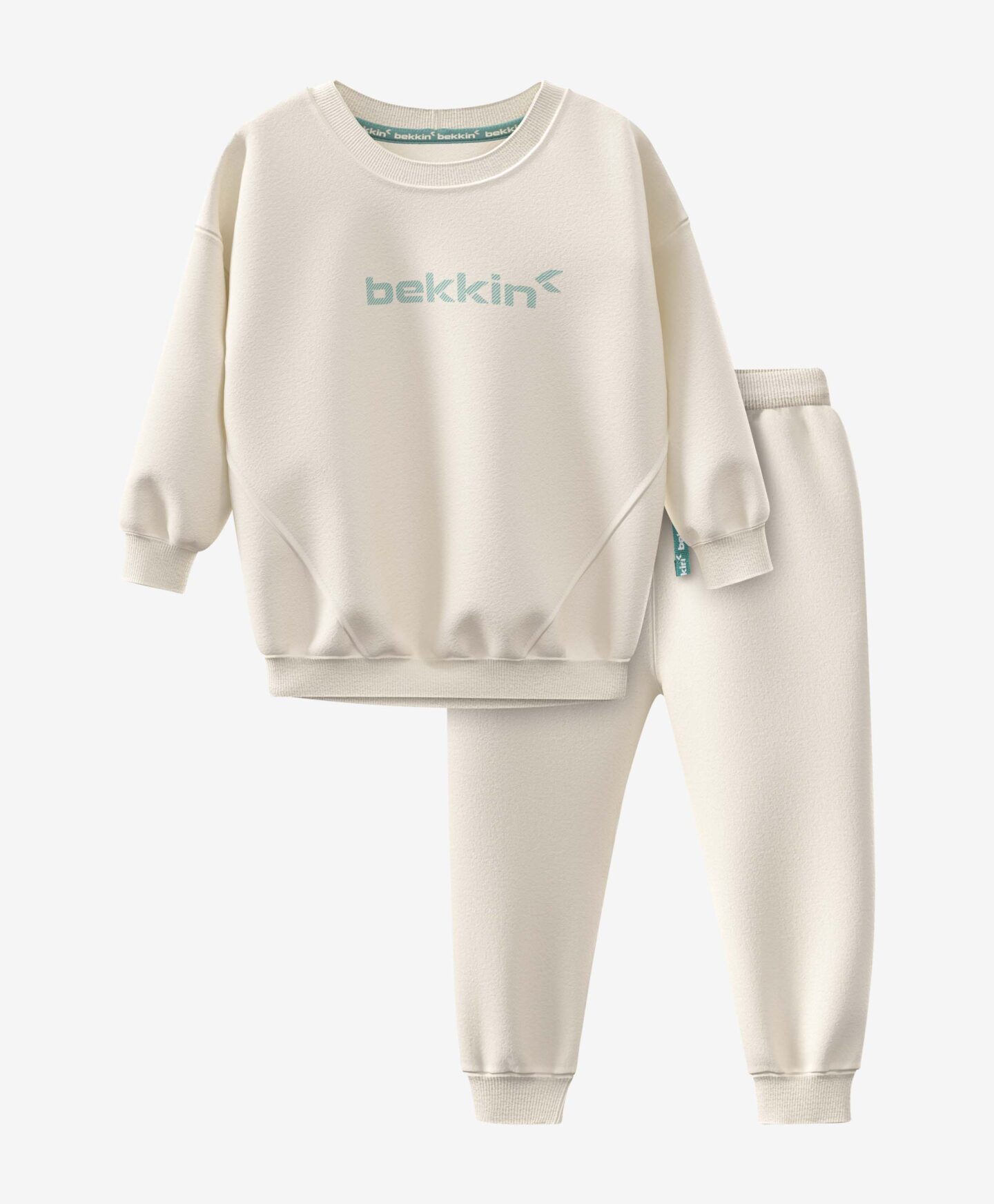 tuta neonato bekkin color crema