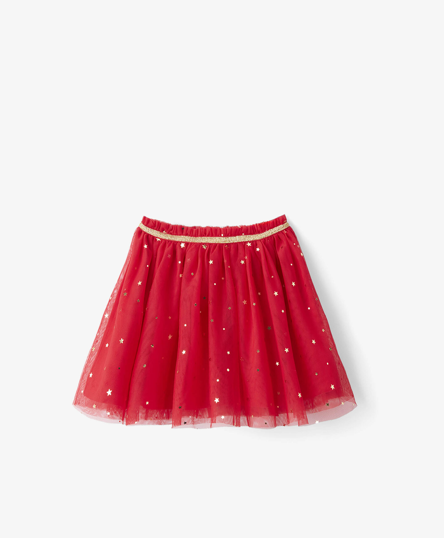 gonna in tulle rossa da neonata