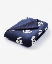 coperta per animali blu navy