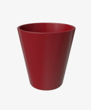 vaso in ceramica rossa