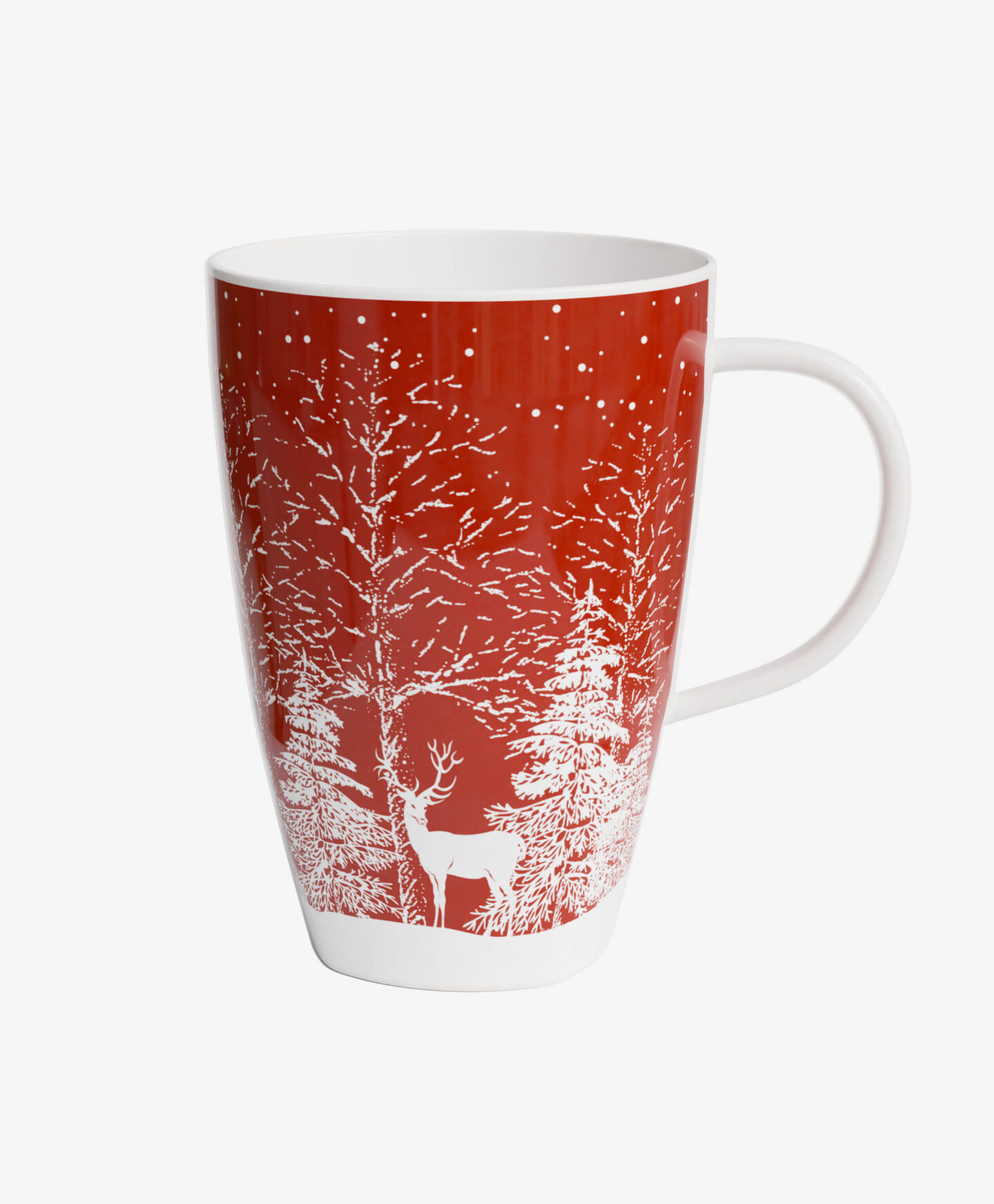 set regalo tazza fiocchi di neve