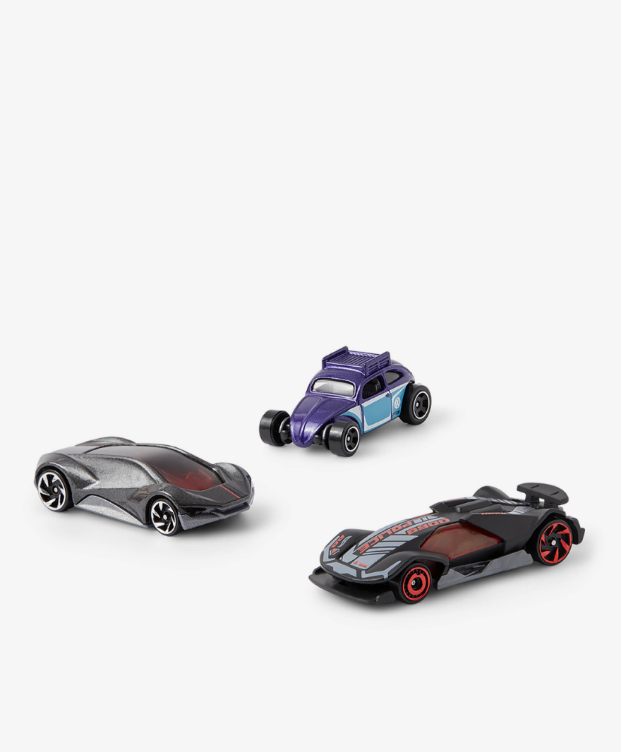 set hot wheels tre auto