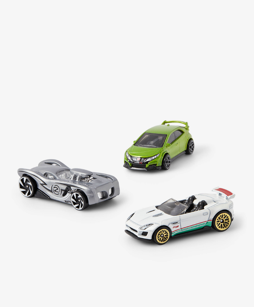 set tre hot wheels