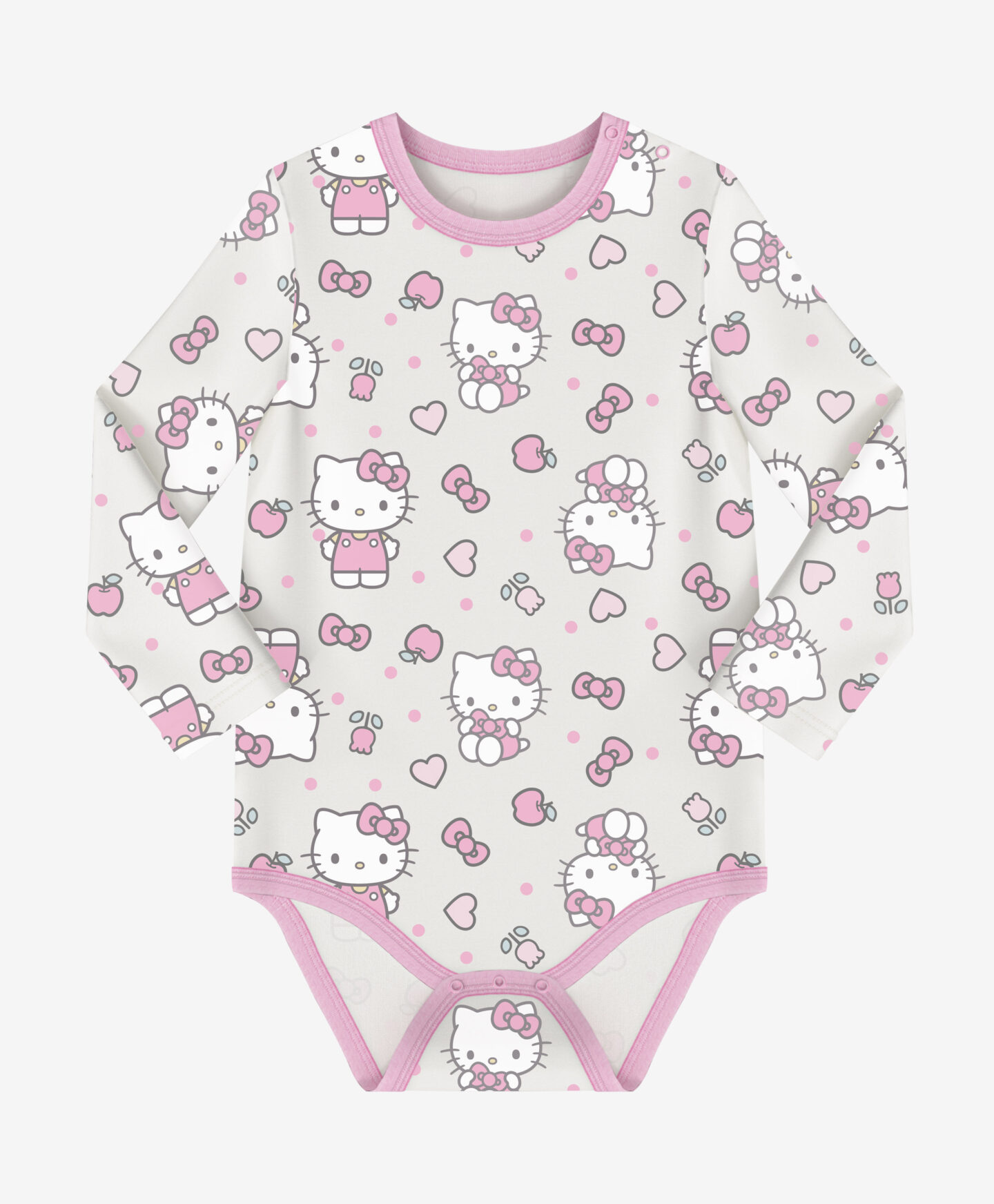 2-pak body niemowlęcych dziewczęcych na licencji Hello Kitty