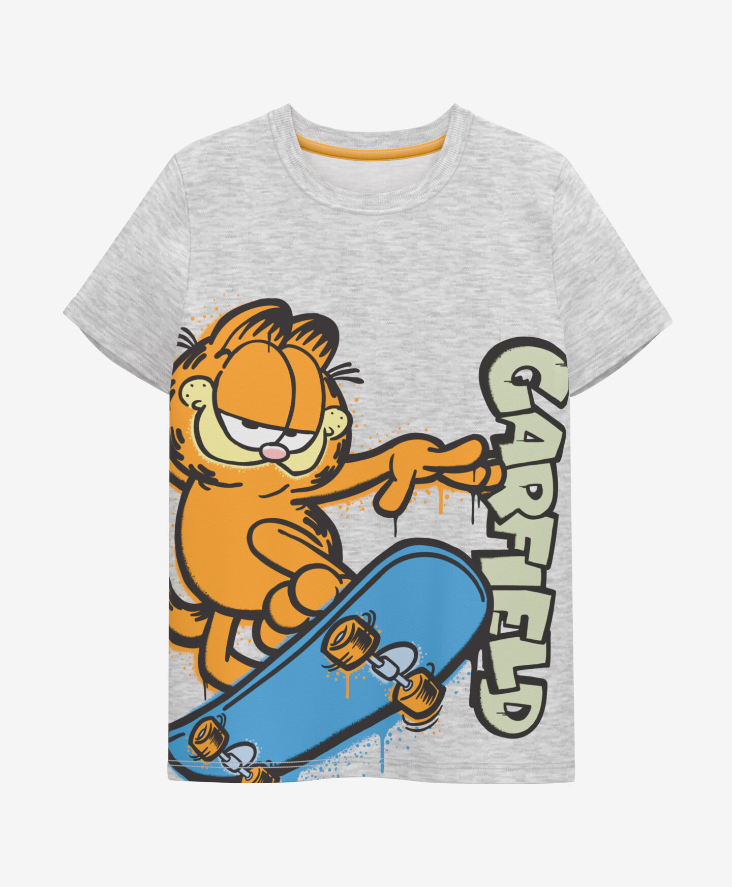 t-shirt grigia bambino garfield