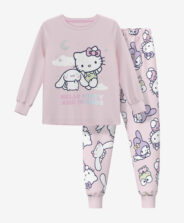 Piżama dziewczęca na licencji Hello Kitty 100% bawełny