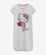 Koszula nocna damska na licencji Hello Kitty 100% bawełny