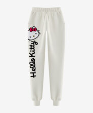 Spodnie sportowe ze wzorem na licencji Hello Kitty