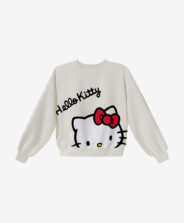 Bluza dziewczęca ze wzorem licencyjnym Hello Kitty