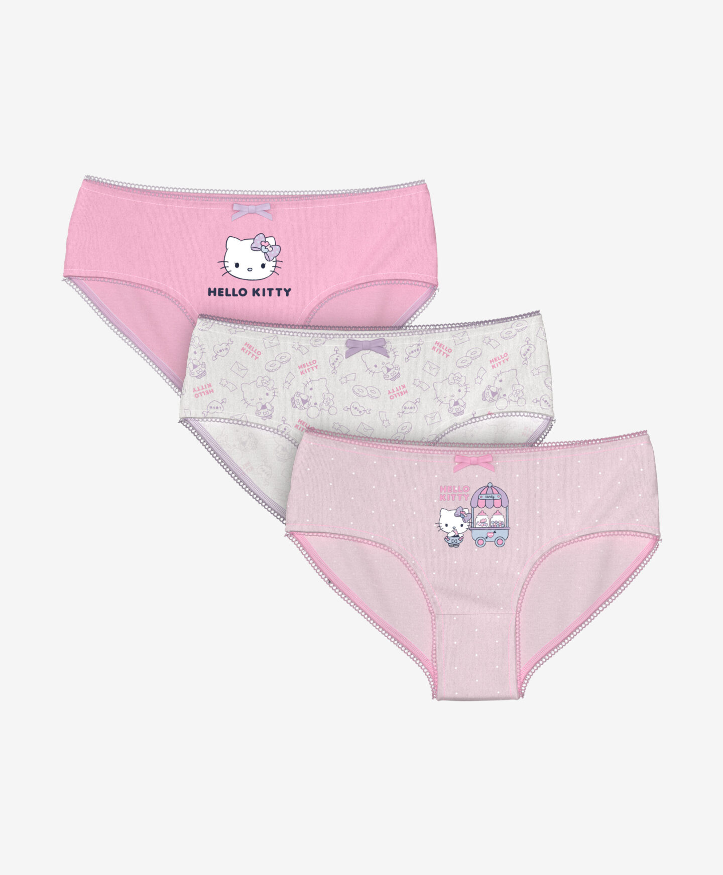 set slip da bambina hello kitty