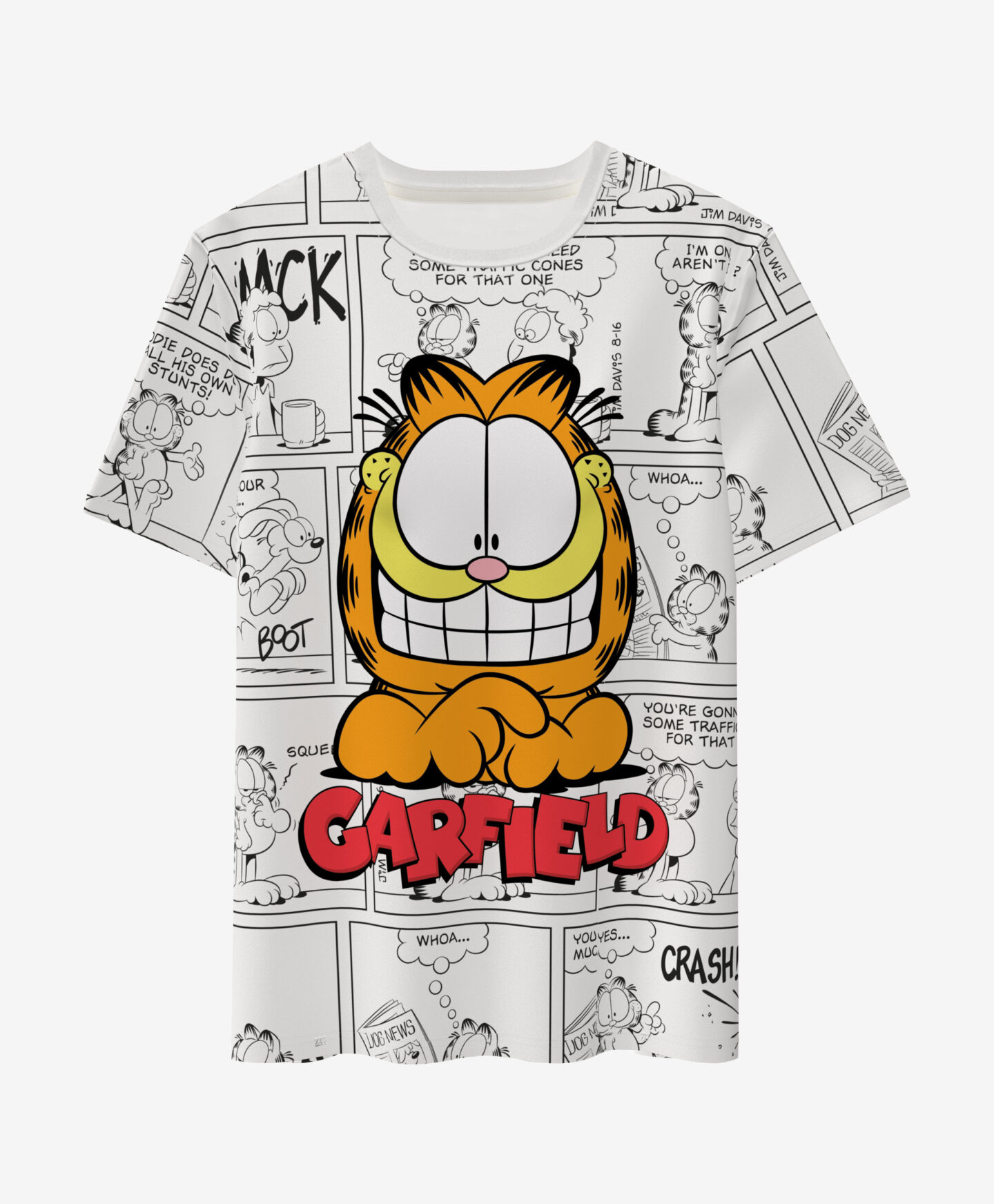 maglia da ragazzo di garfield