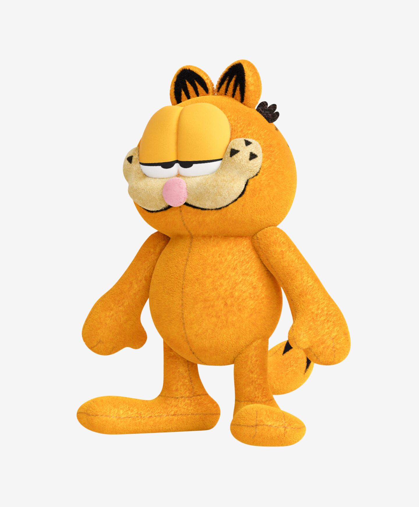 peluche arancione di garfield