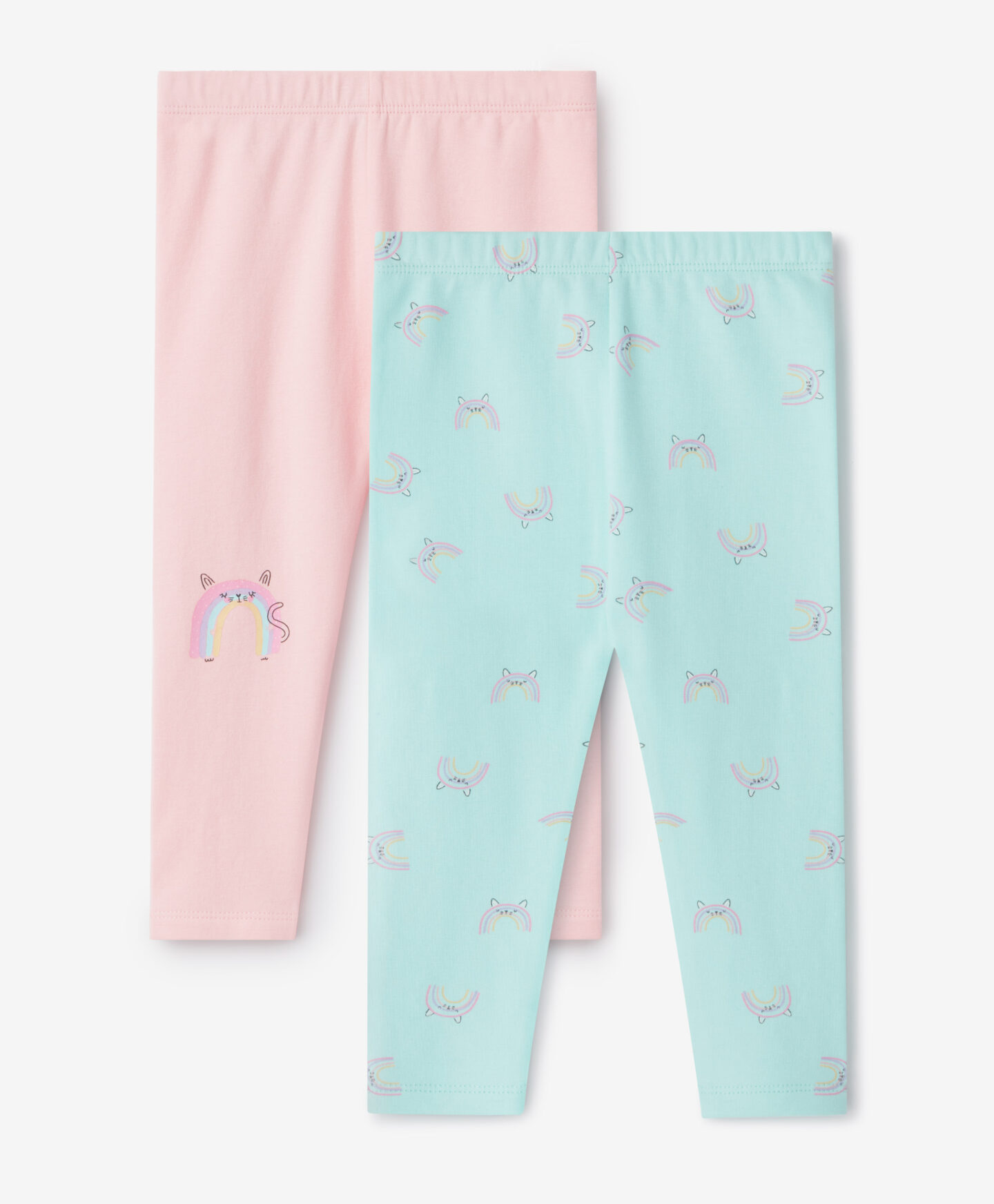 set leggings invernali da neonata