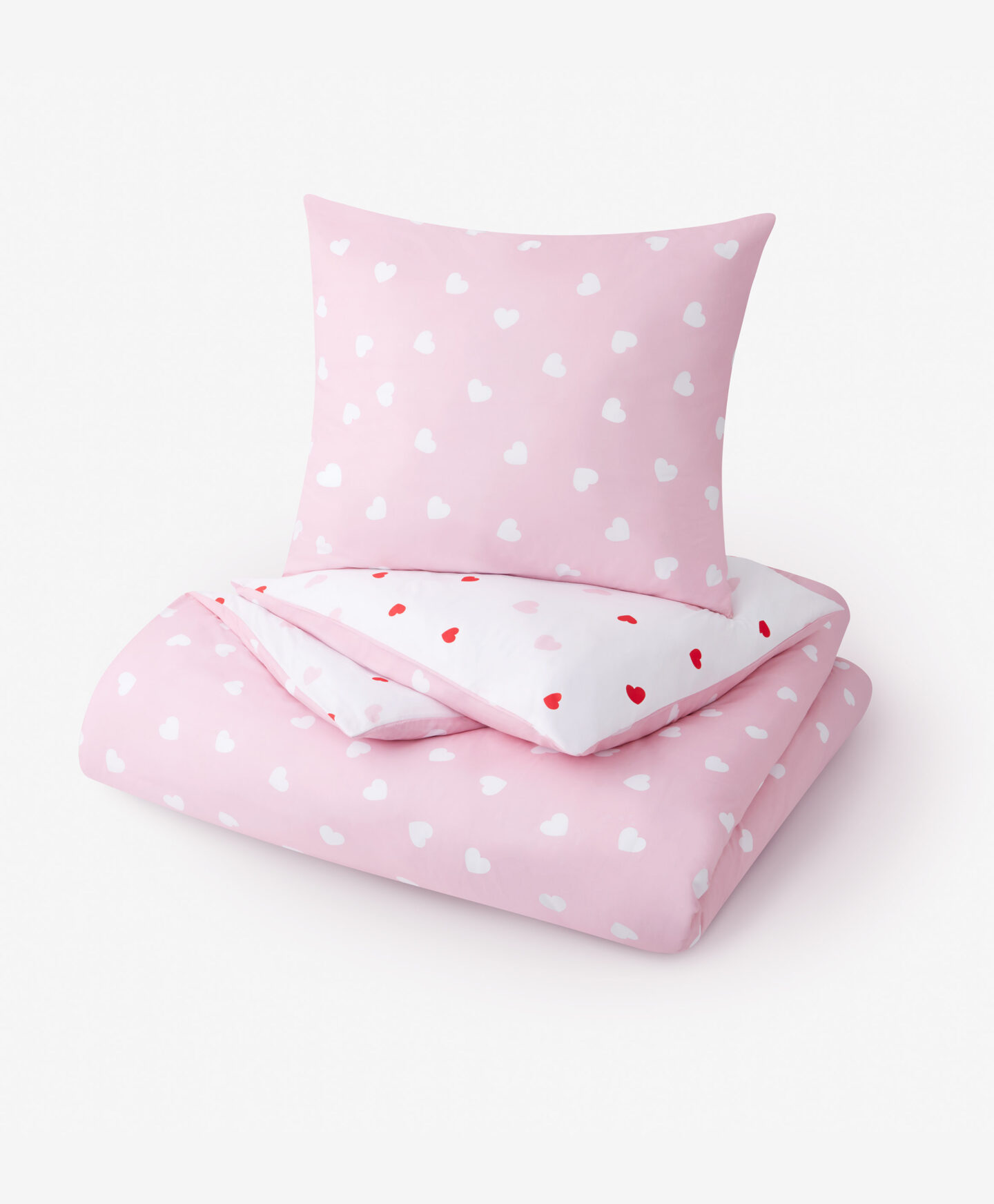 biancheria da letto rosa