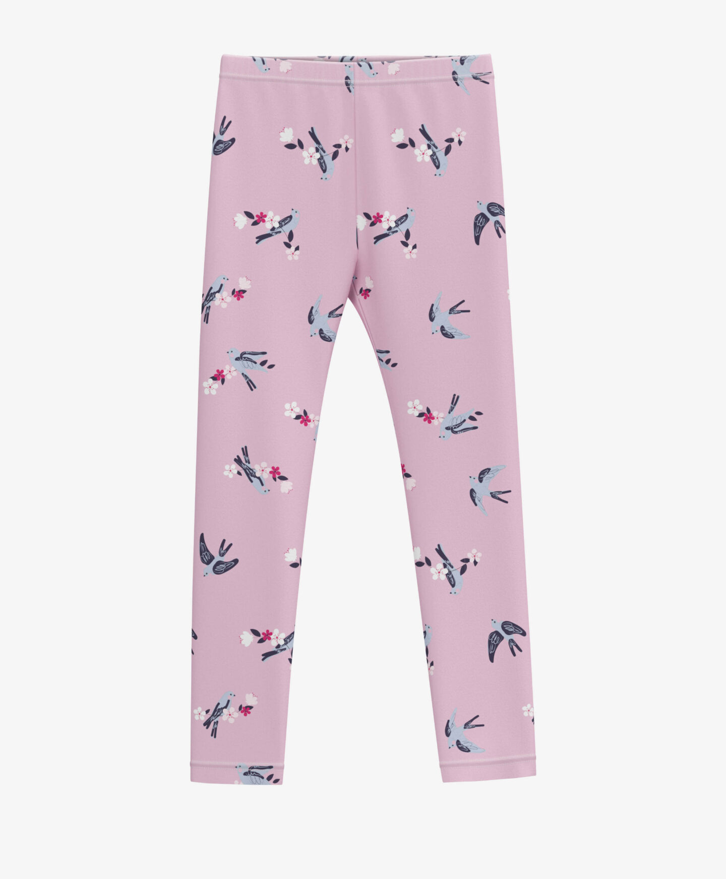 leggings rosa da bambina