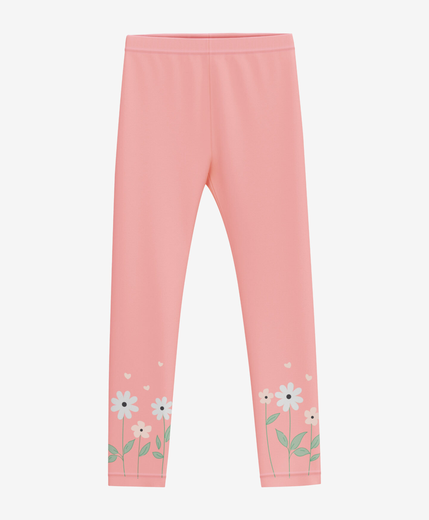 leggings corallo da bambina