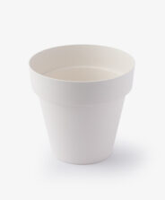 vaso per piante bianco