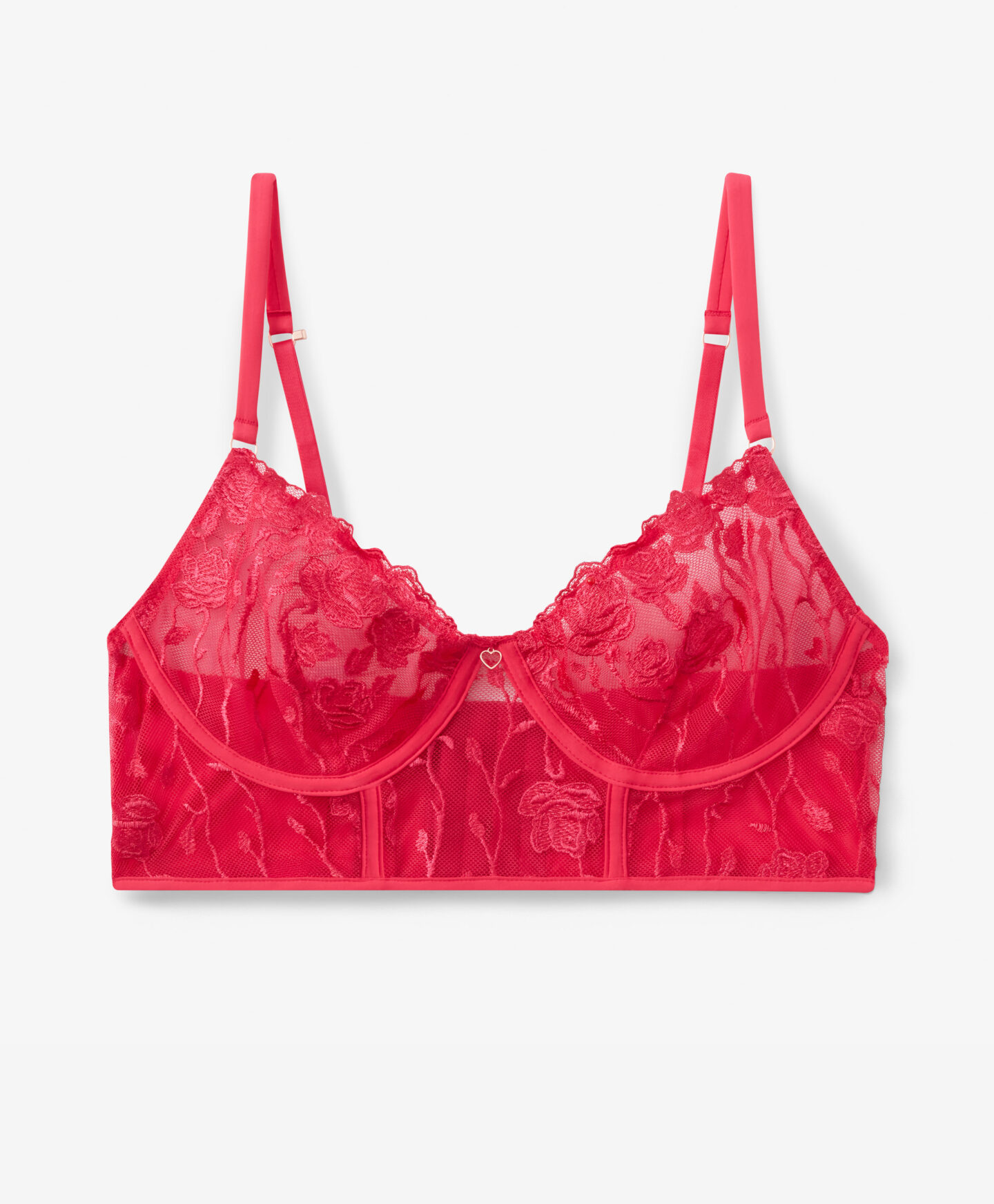 reggiseno rosso con ferretto