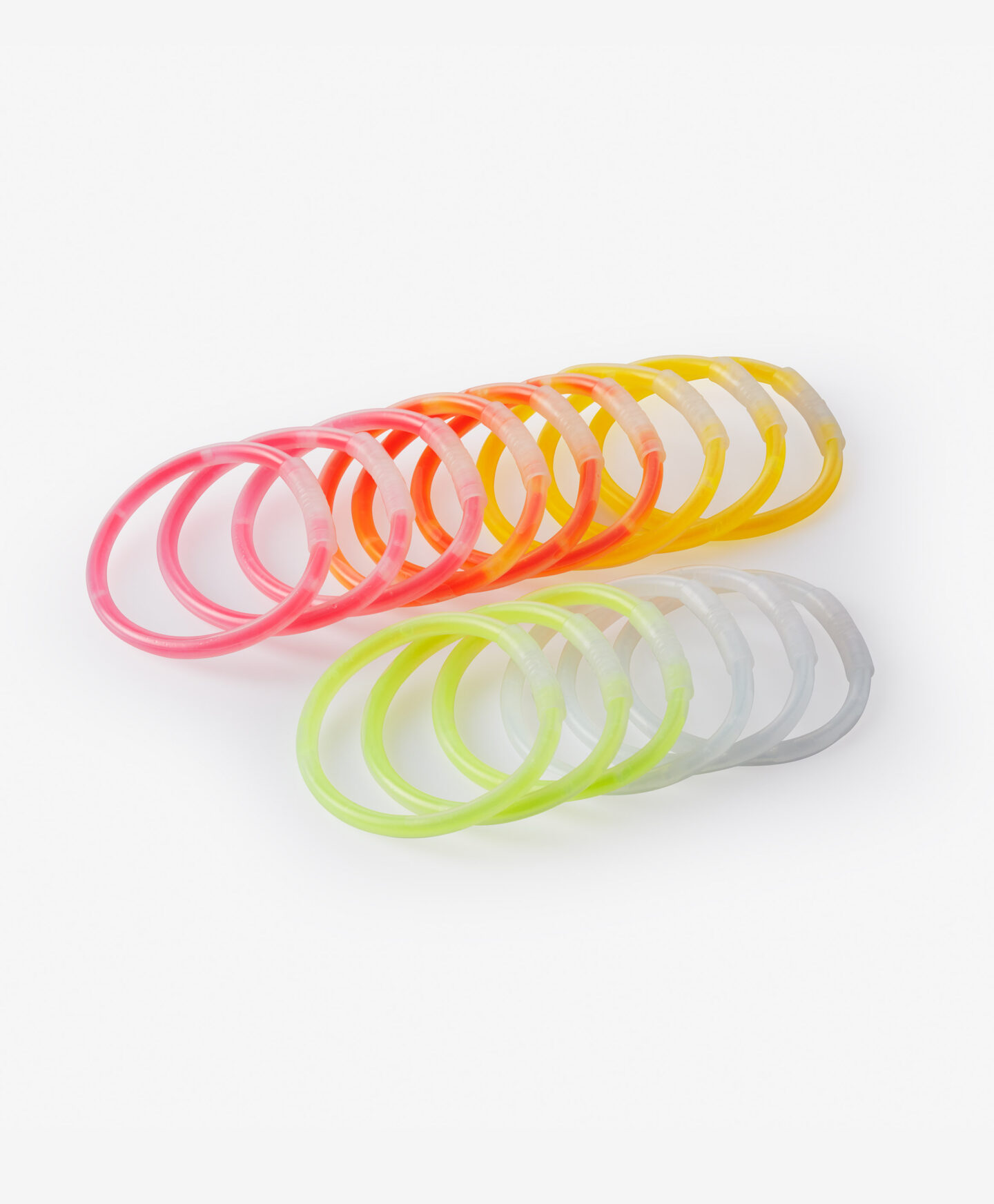 set di braccialetti fluorescenti