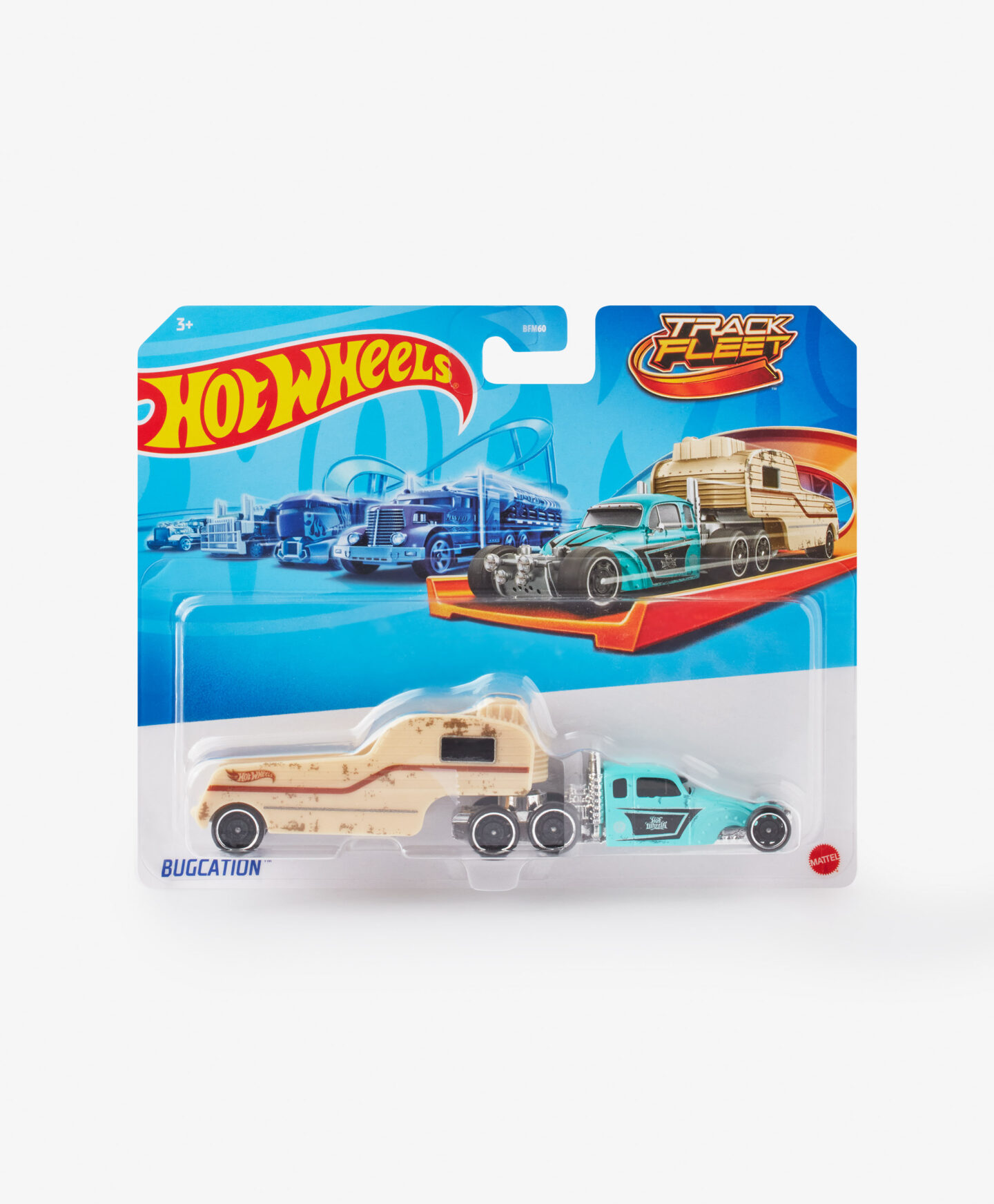 camion hot wheels con rimorchio