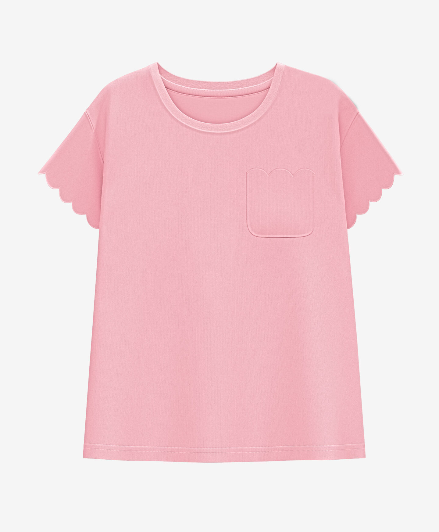 t-shirt rosa da bambina