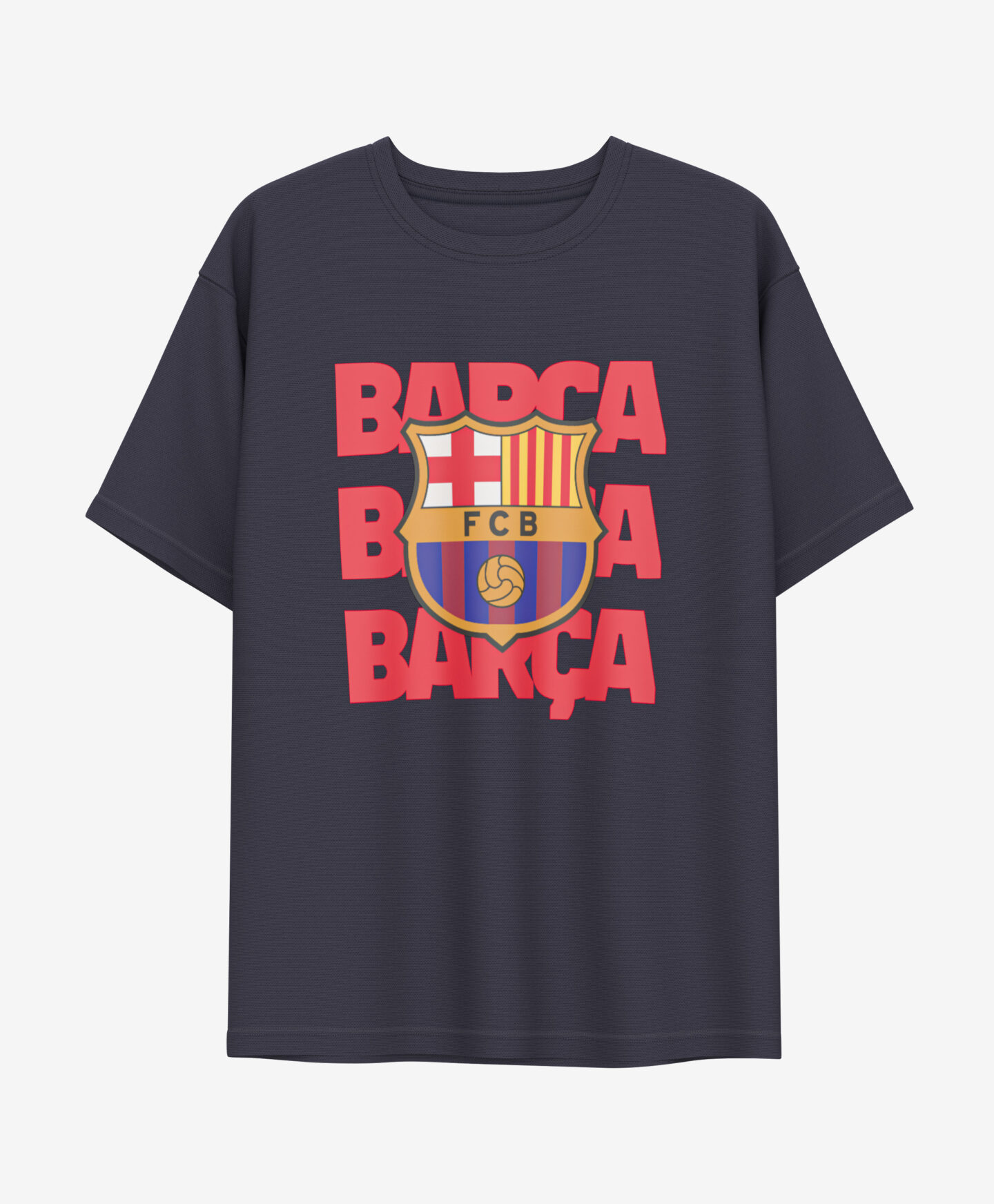 t-shirt fc barcellona da ragazzo