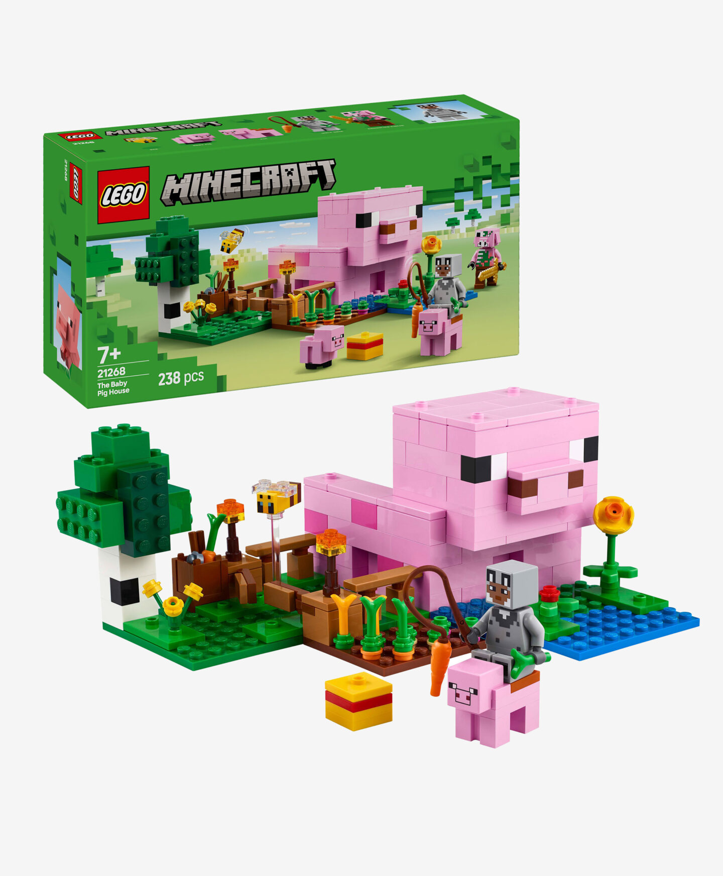 set lego maialino di minecraft