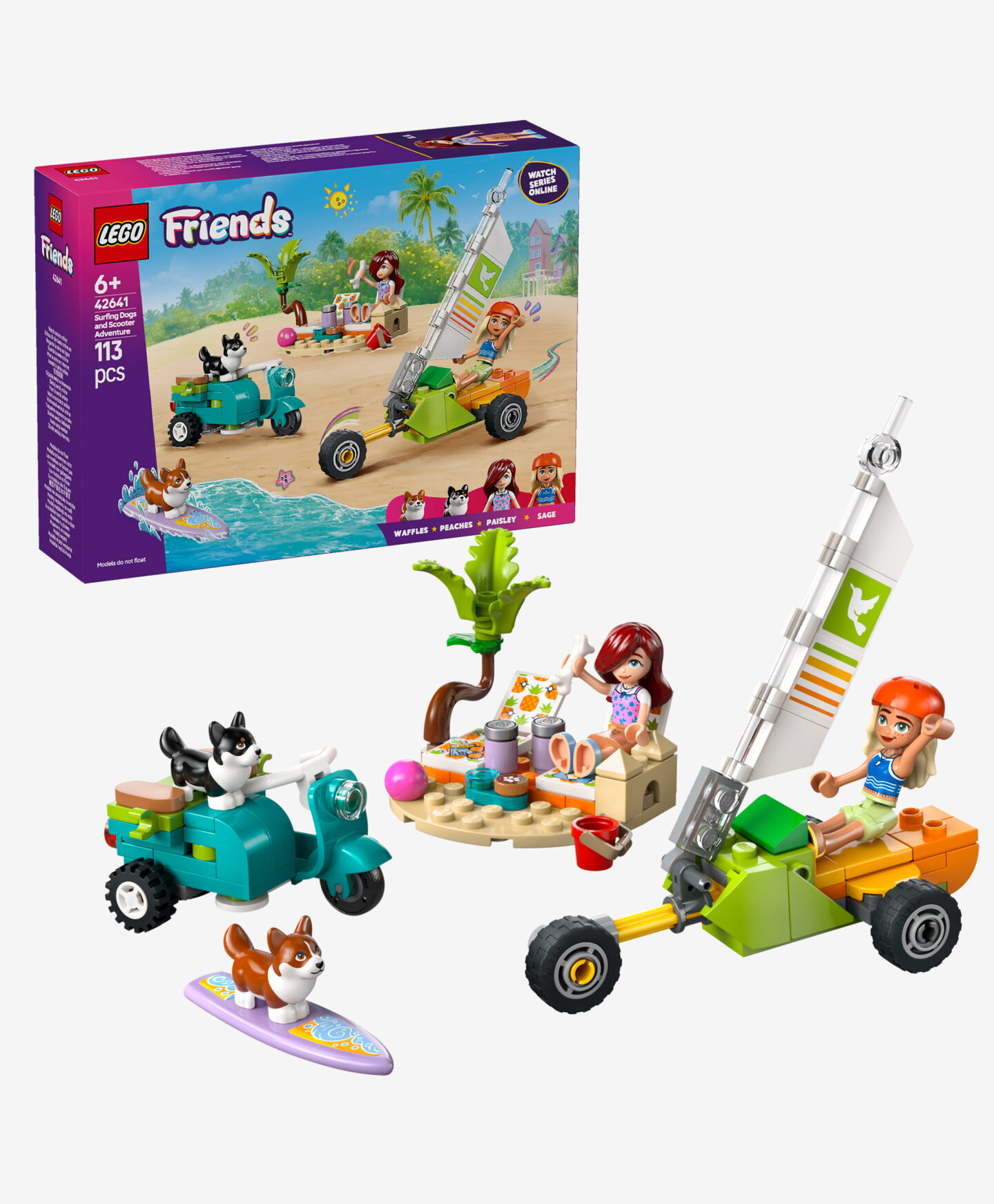 set lego friends tema spiaggia