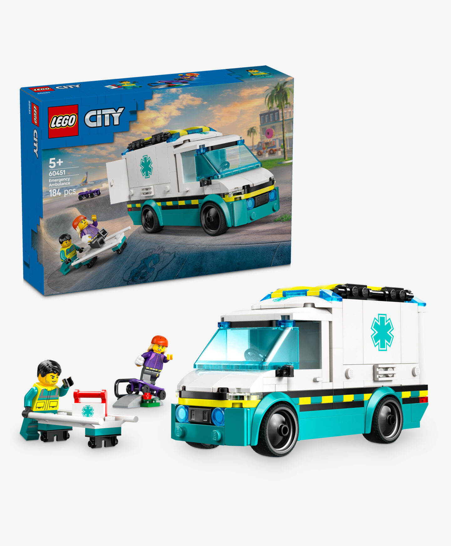 set lego city ambulanza
