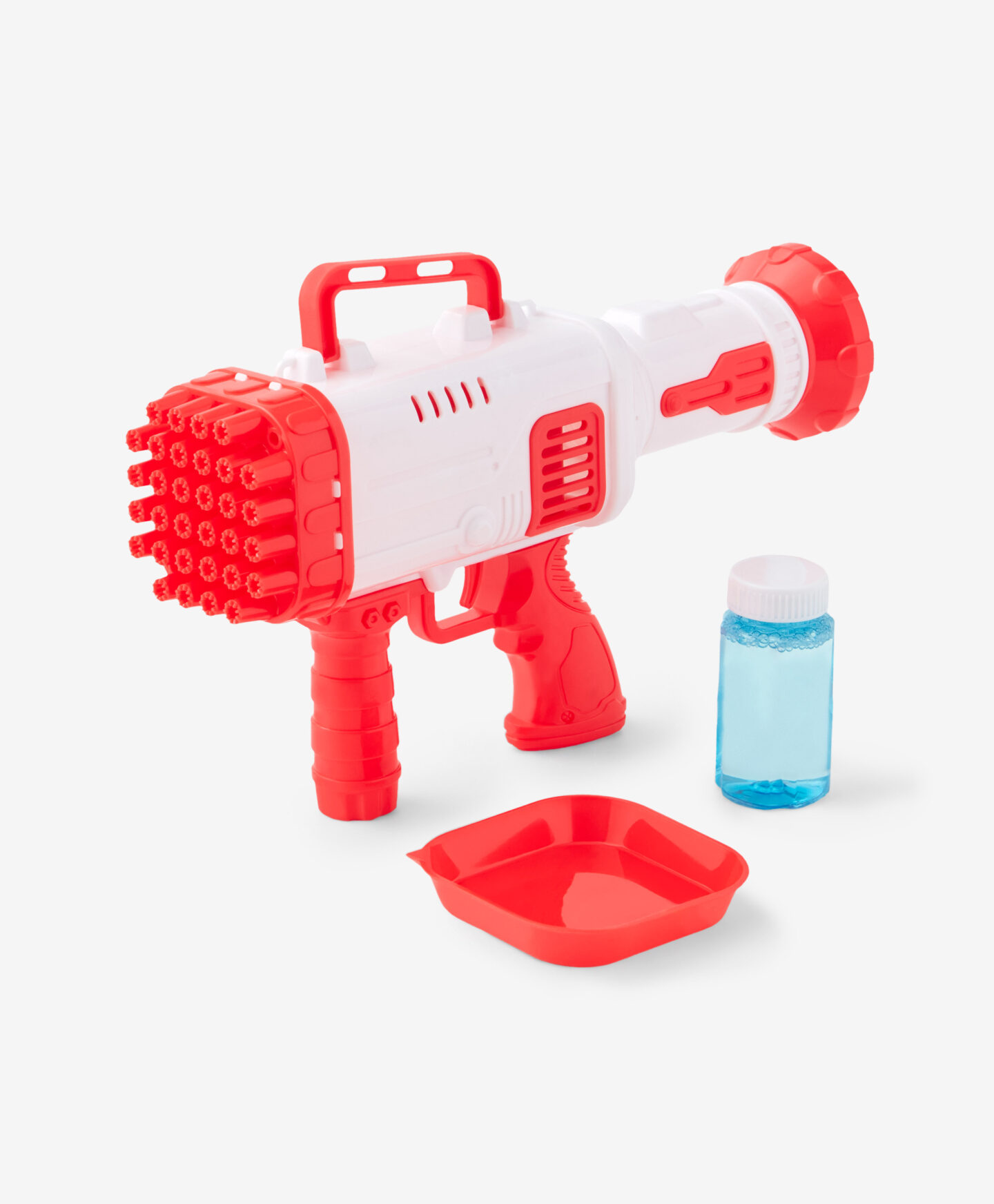 spara bolle di sapone rosso