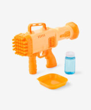 spara bolle di sapone arancione