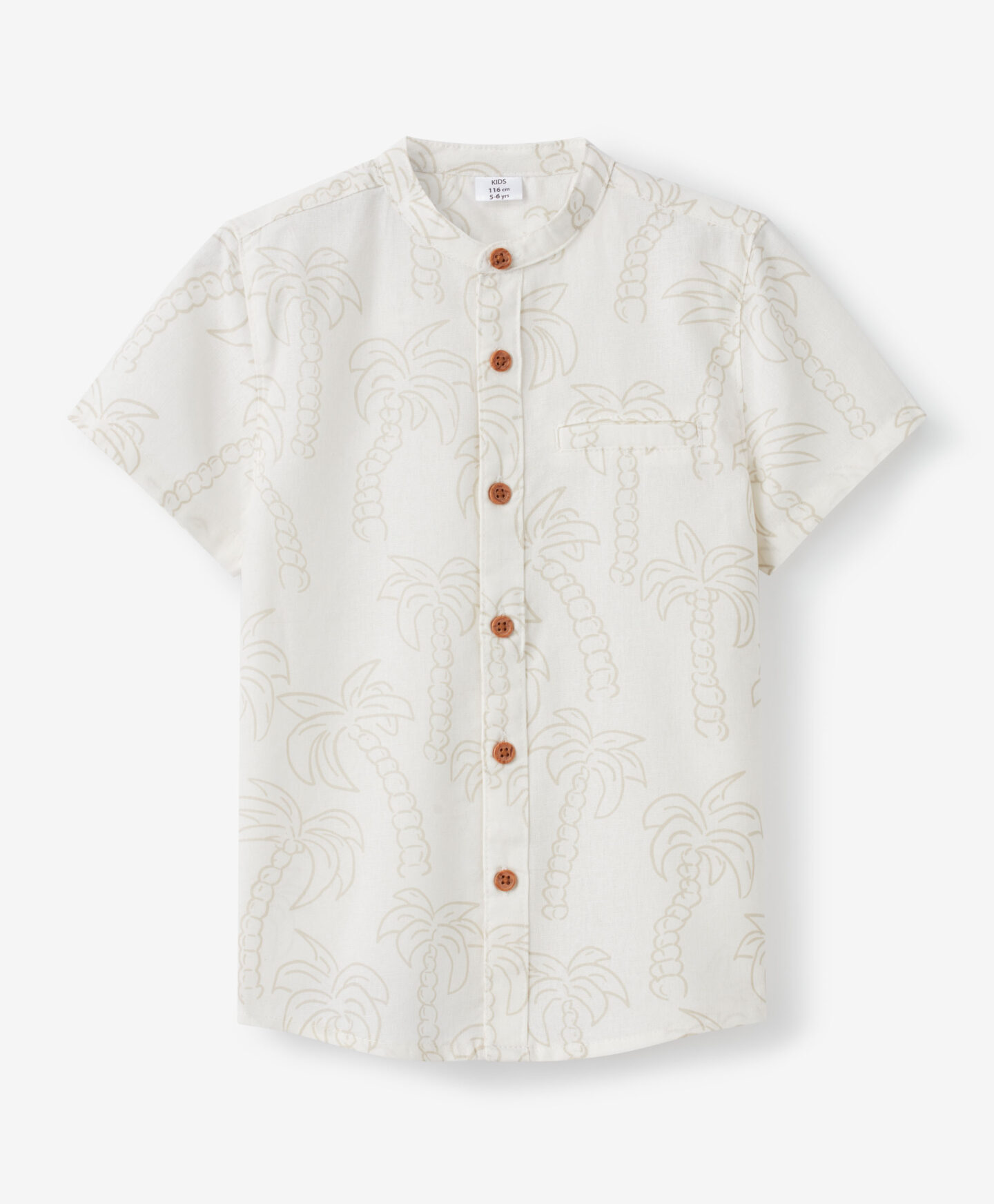 camicia coreana beige da bambino