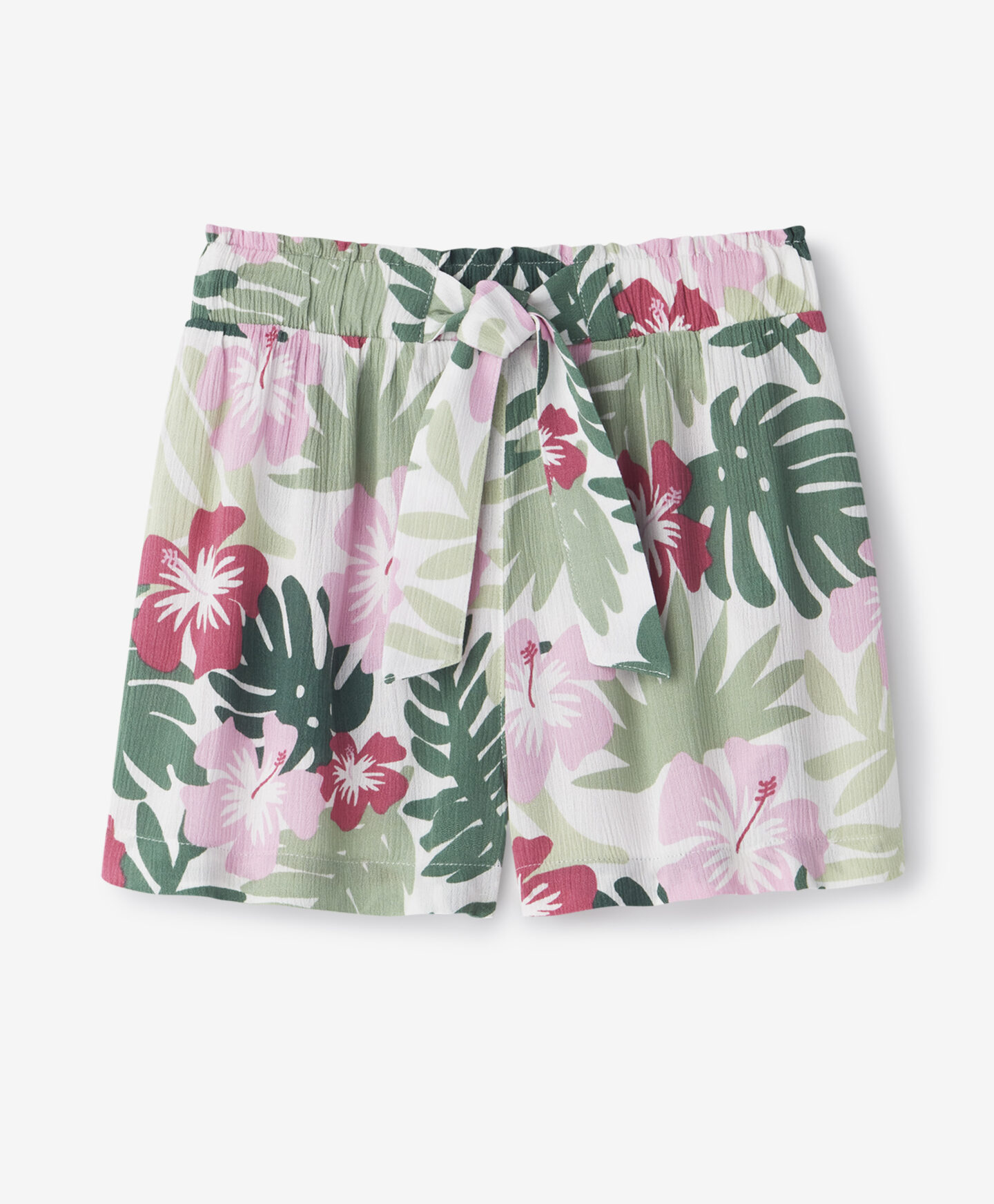 shorts tropicali da ragazza