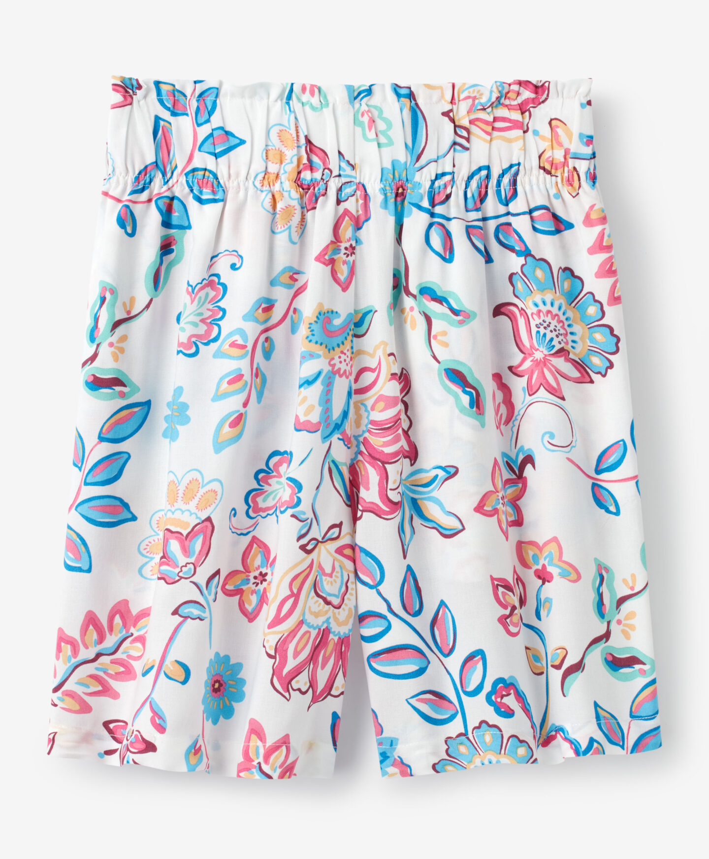 shorts morbidi floreali da donna