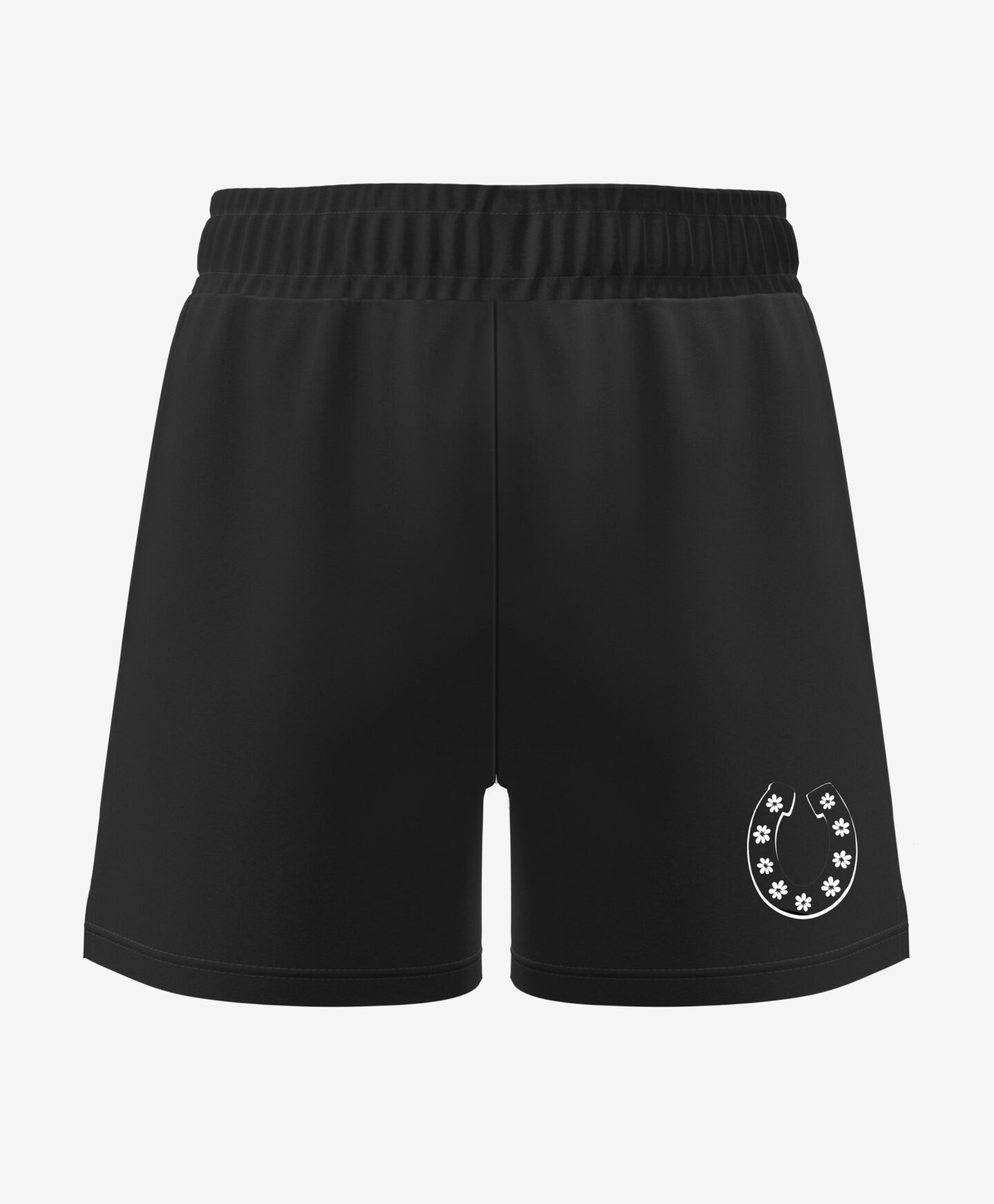shorts sportivi neri da ragazza