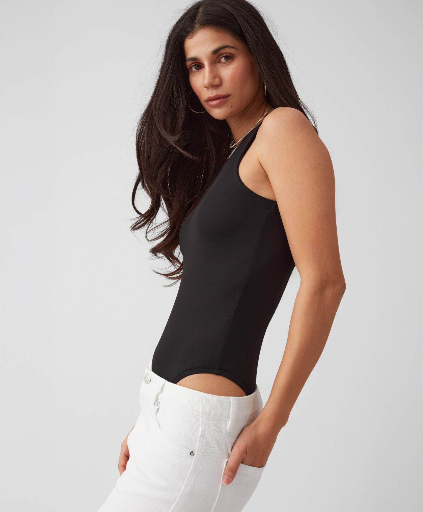 body nero da donna