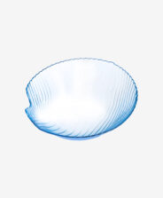 ciotola in vetro blu
