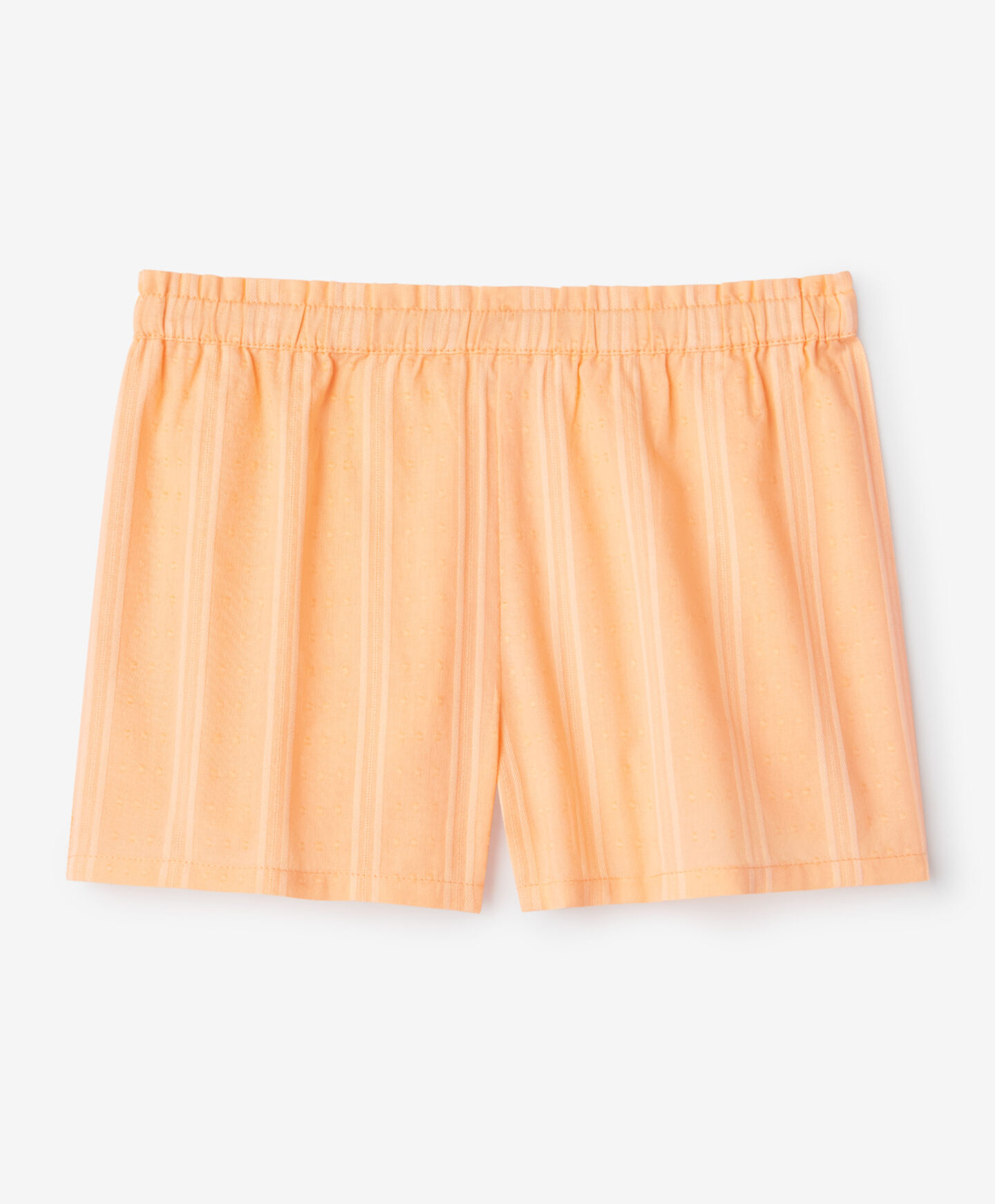 shorts arancioni da bambina
