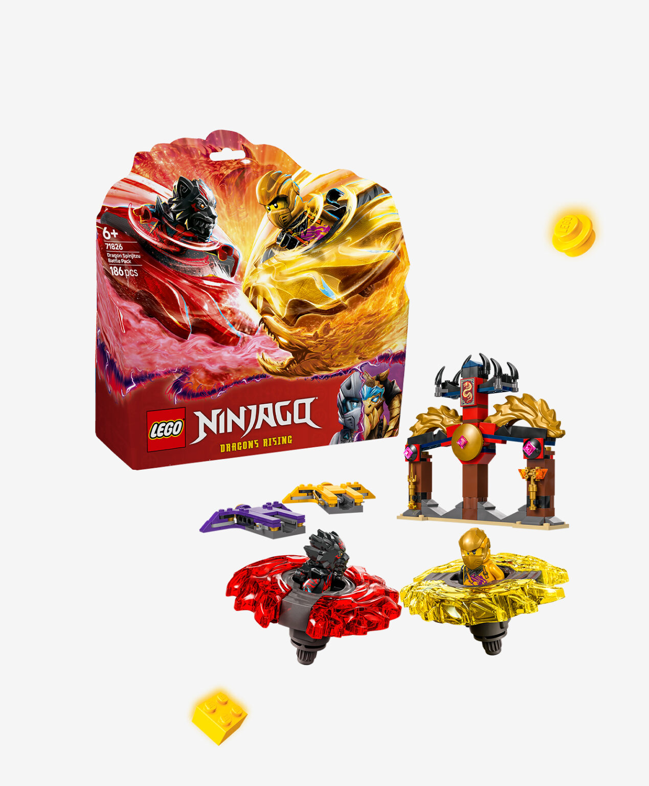 LEGO® NINJAGO® Smocze Spinjitzu — zestaw bitewny 71826