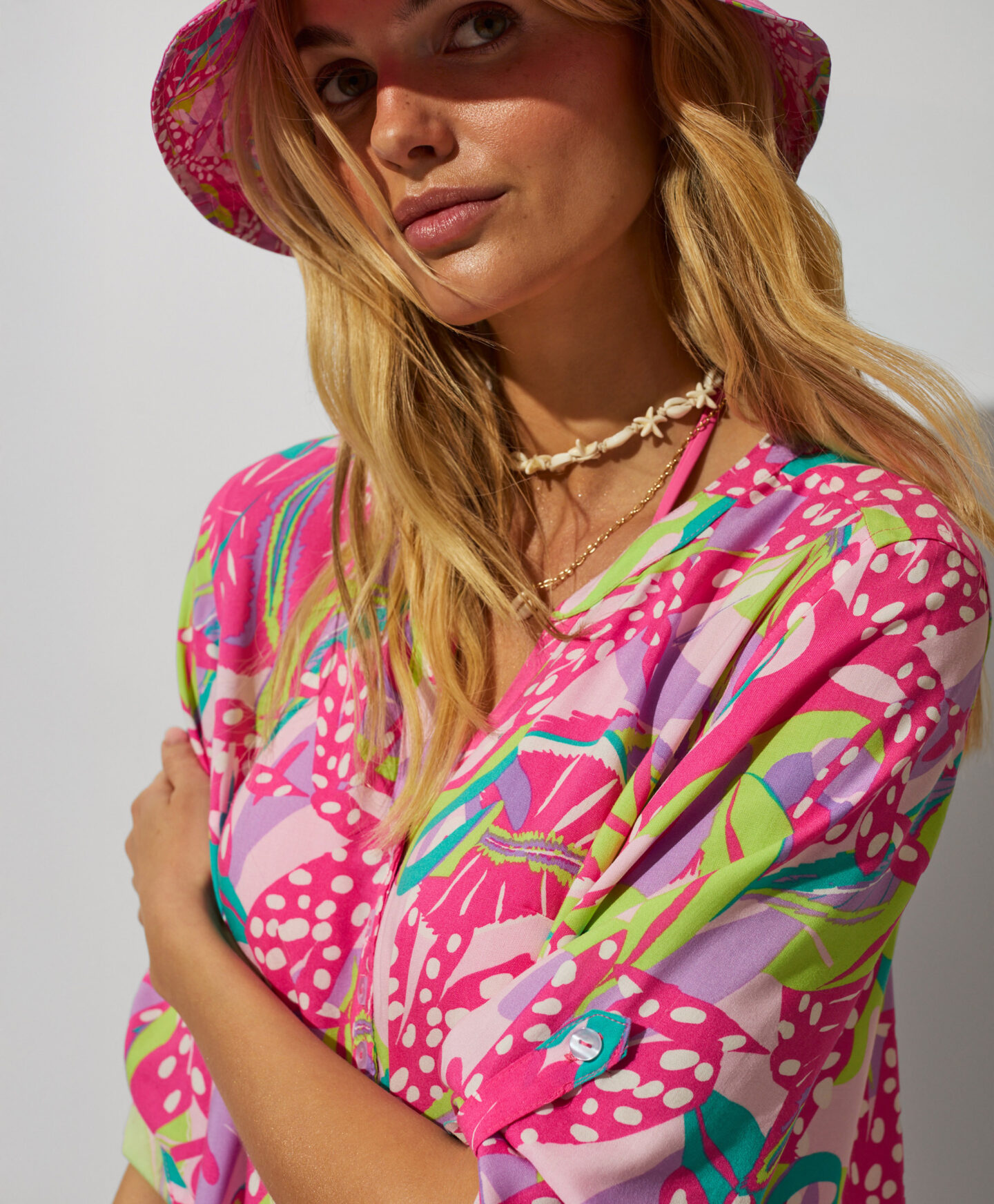 copricostume fantasia tropicale