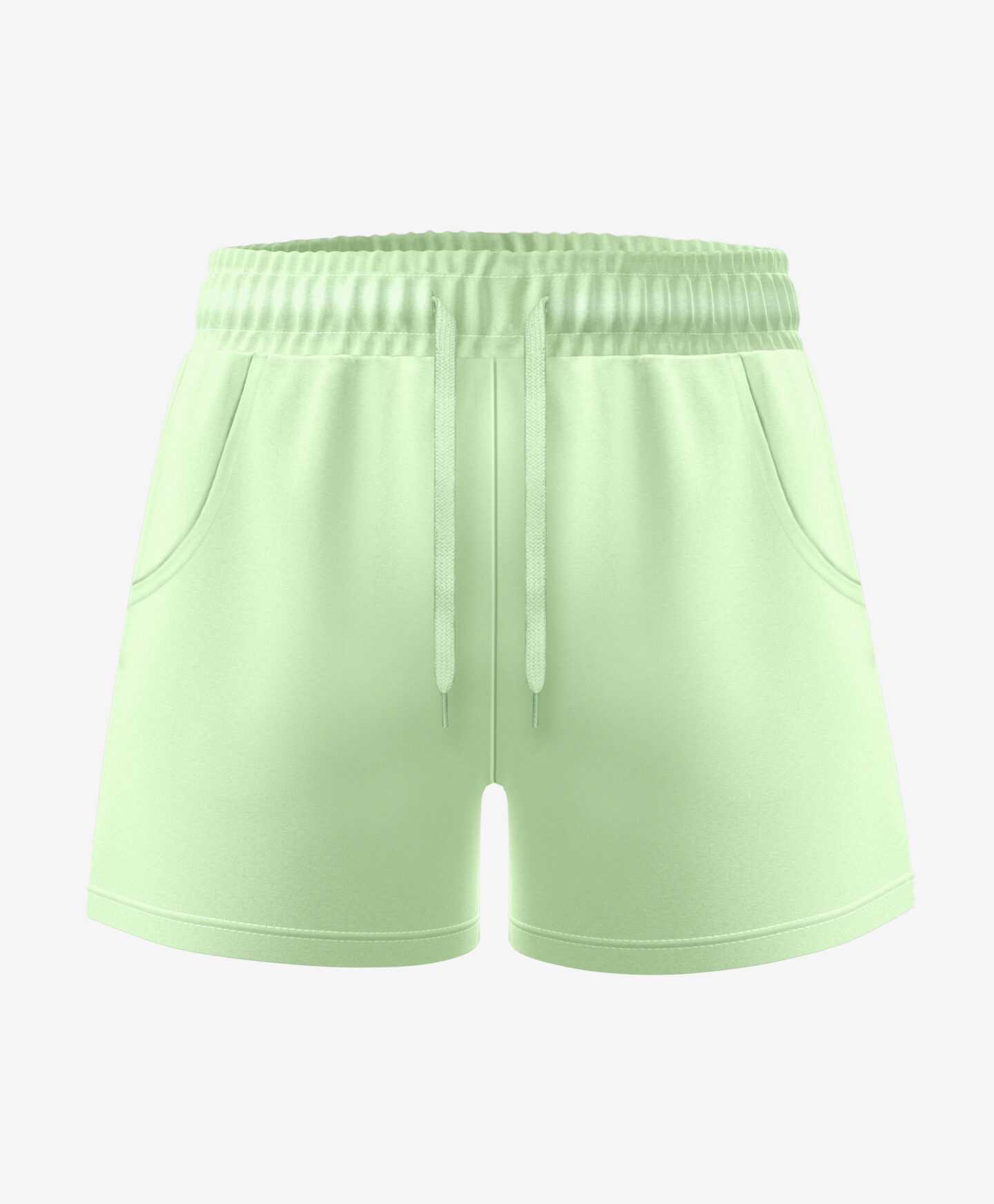 shorts verde pastello da donna
