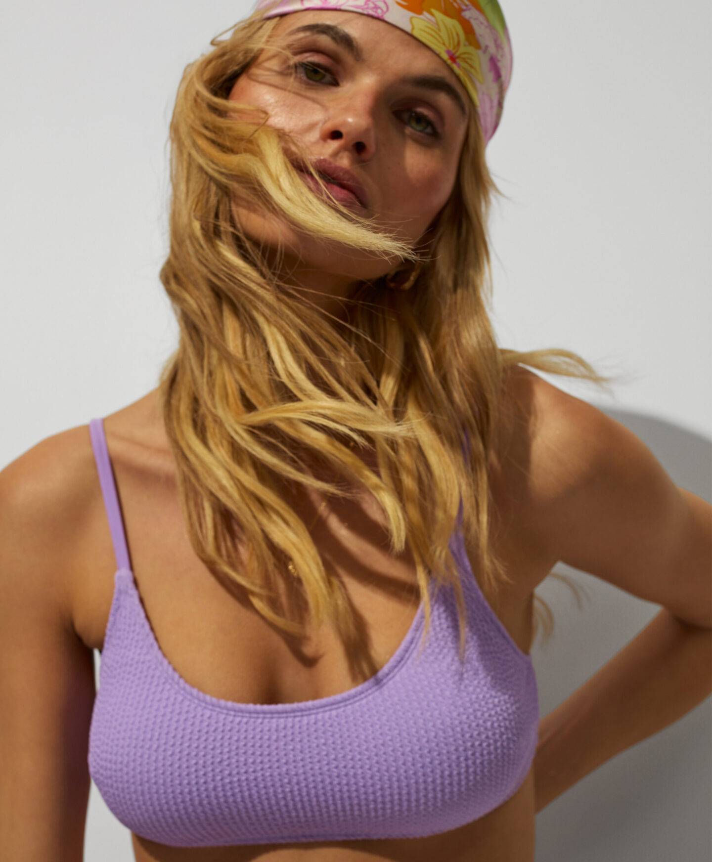 top bikini viola da donna