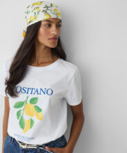 T-shirt damski z nadrukiem 100% bawełny