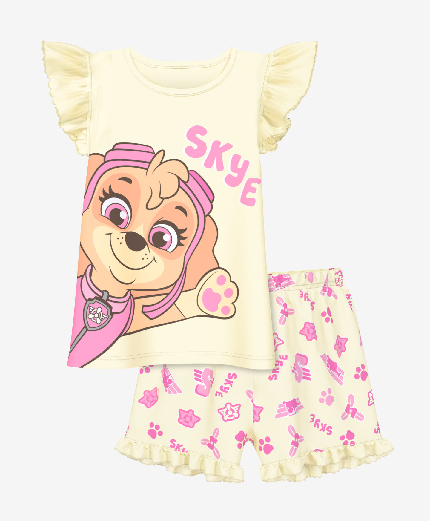 pigiama da bambina di paw patrol