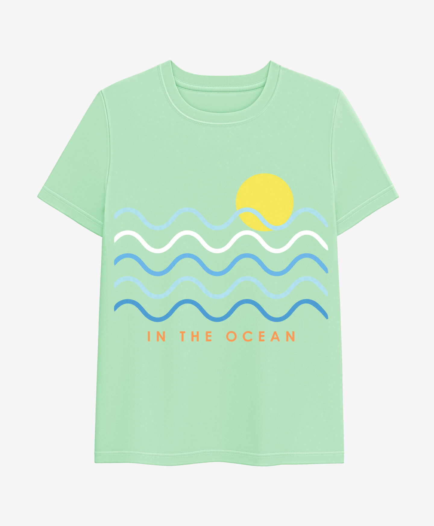 t-shirt estiva verde da bambino