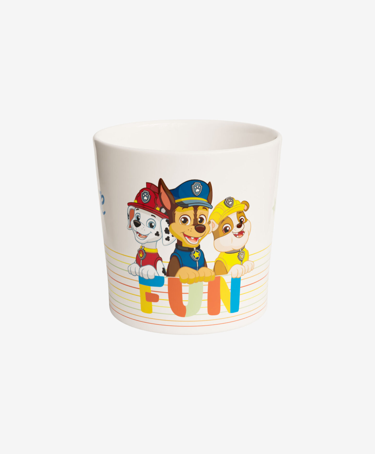 tazza bianca di paw patrol